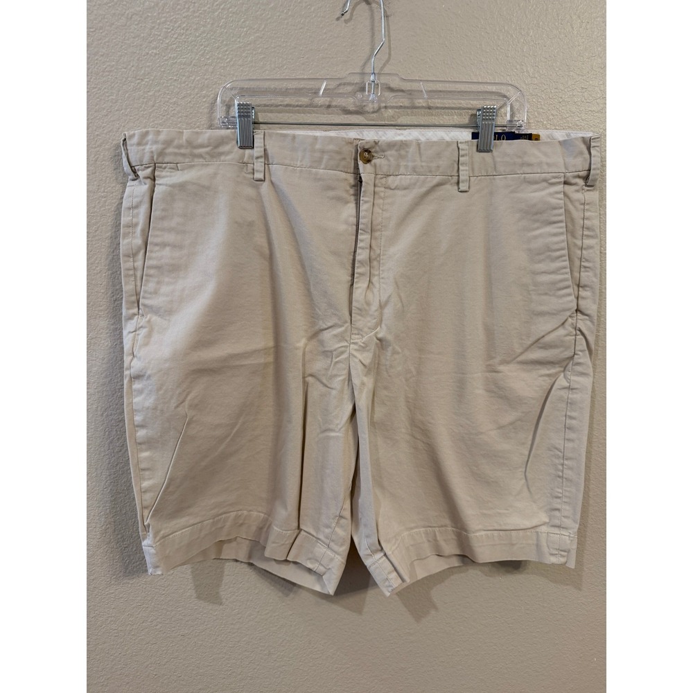Polo Ralph Lauren Stretch Classic Fit‎ Chino Shorts Khaki Mens Size 42
